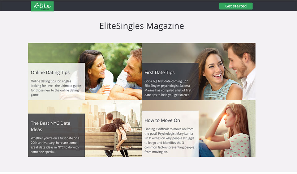 EliteSingles The EliteSingles Dating Website Features