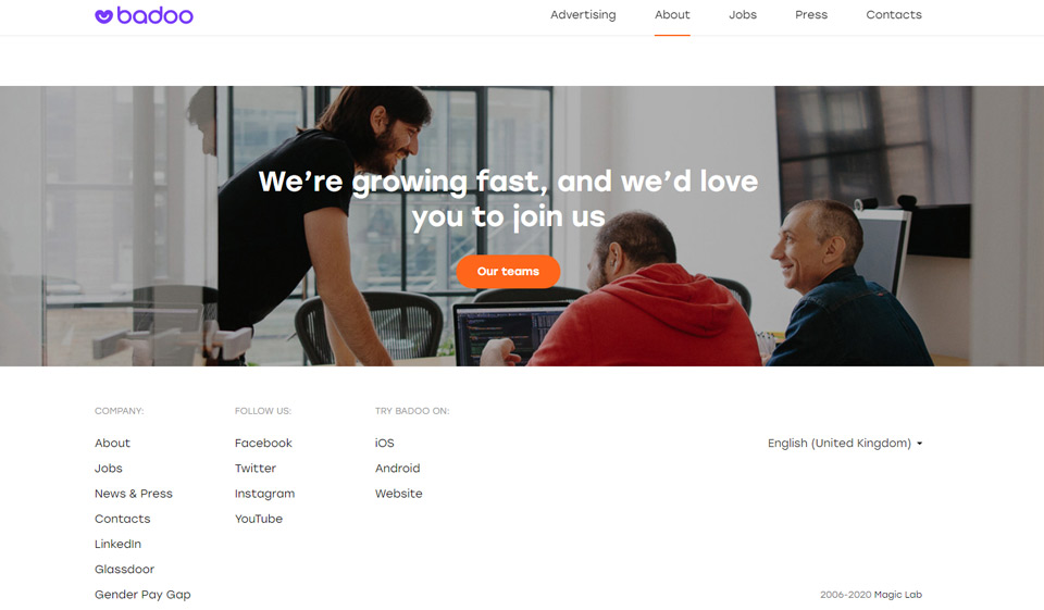 Profile interface