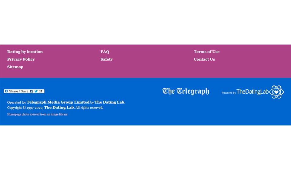 Funktionen der Telegraph-Dating-Website