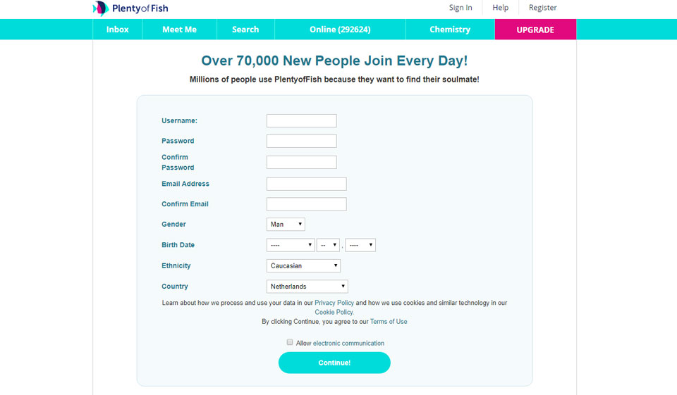 Profile Interface