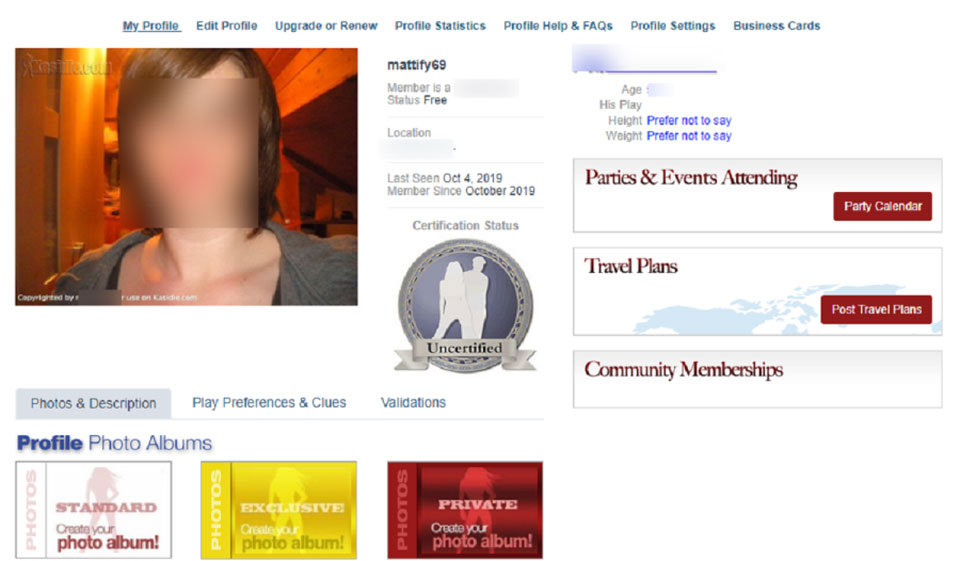 Profile Interface and Quality