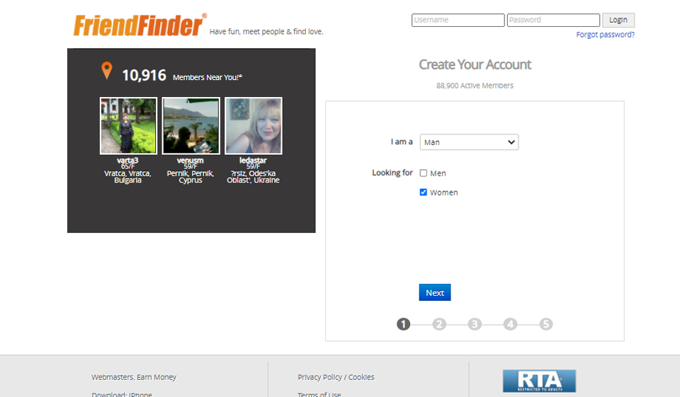 How Does FriendFinder Website Work?